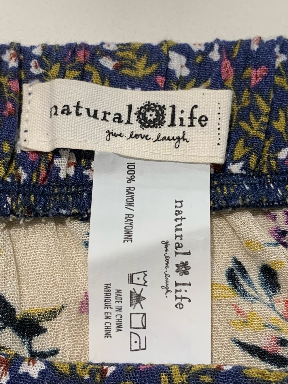 NATURAL LIFE Valentina Floral Boho Maxi Midi Skirt, Patchwork Paisley Prairie, S - Picture 7 of 10